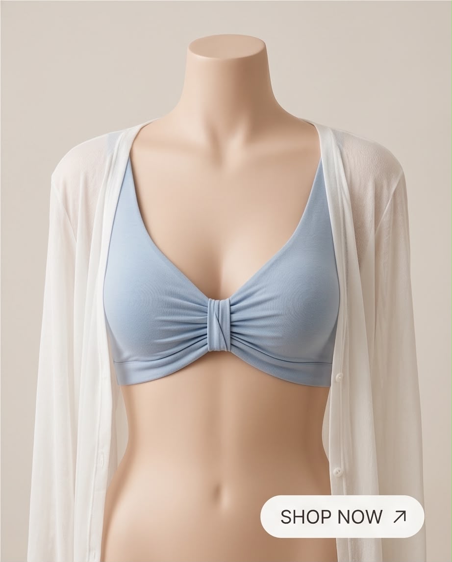 Remove Able padded blouse silky and soft (China import ) - Image 9